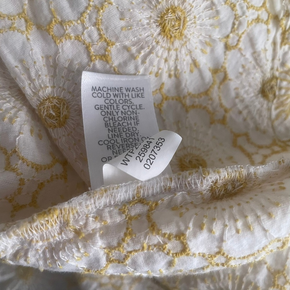 J Jill Button Up Yellow XL - Picture 10 of 14